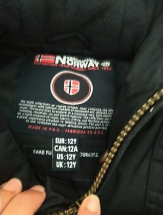 Abrigo Original Geographical Norway