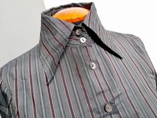 Camisa satén de rayas T.S