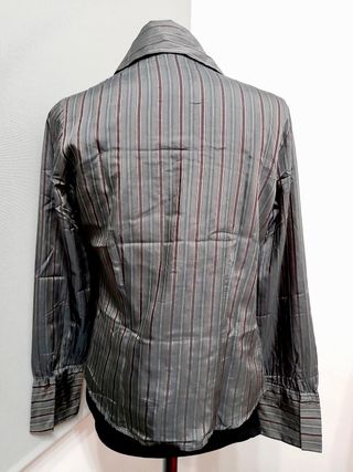 Camisa satén de rayas T.S