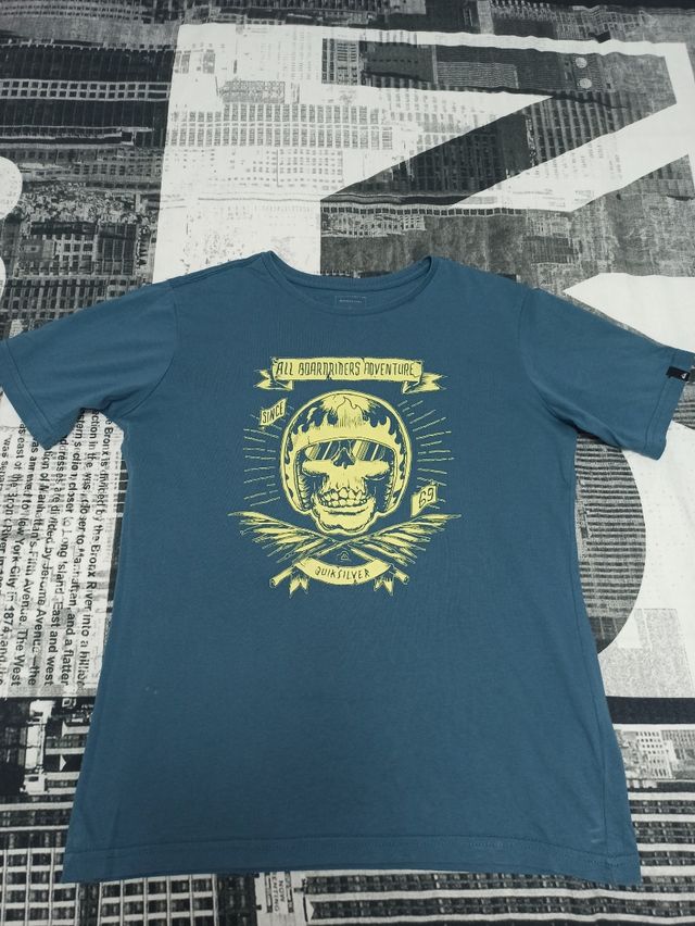 Lote 4 camisetas Quiksilver chico