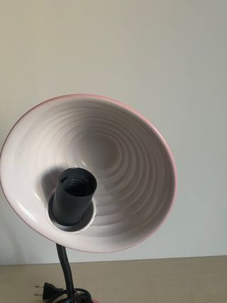 Flexo rosa de estudio 