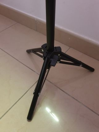 Aro de luz led regulable para fotografia y videos