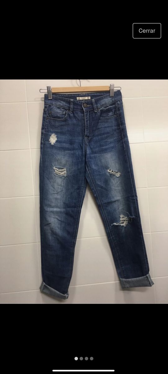 Vaqueros rotos de Pull&bear