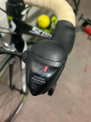 Bicicleta scott y rodillo btwin en perfecto estado