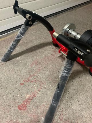 Bicicleta scott y rodillo btwin en perfecto estado
