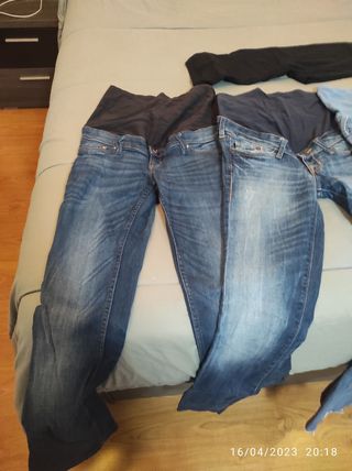 Lote pantalones premamá