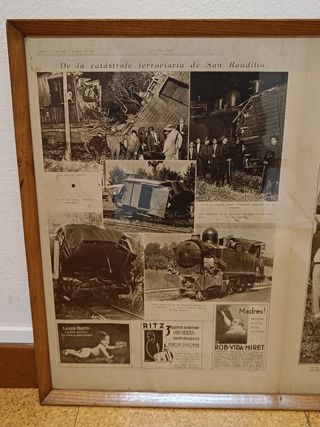 Portada La Vanguardia accidente ferroviario