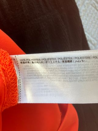 Mono tirantes naranja fiesta