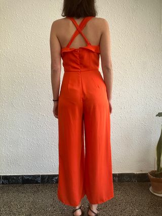 Mono tirantes naranja fiesta