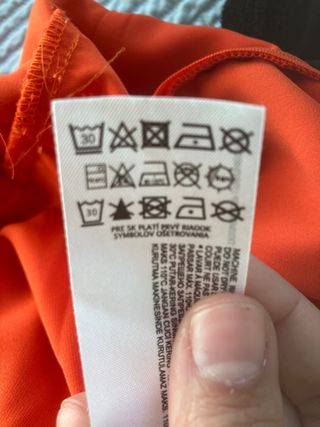 Mono tirantes naranja fiesta