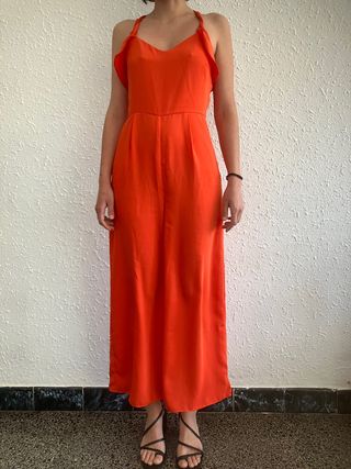 Mono tirantes naranja fiesta