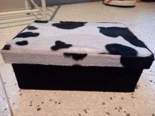 Caja piel de vaca