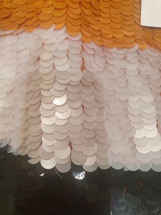 falda lentejuelas Zara Talla S