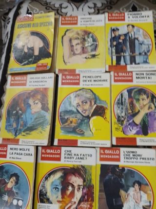 lotto n.10 libri il giallo Mondadori anni 59/60