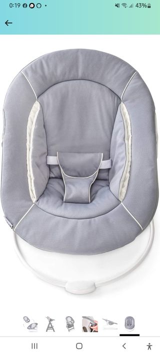 Hauck Alpha 2 en 1 Hamaca Trona.