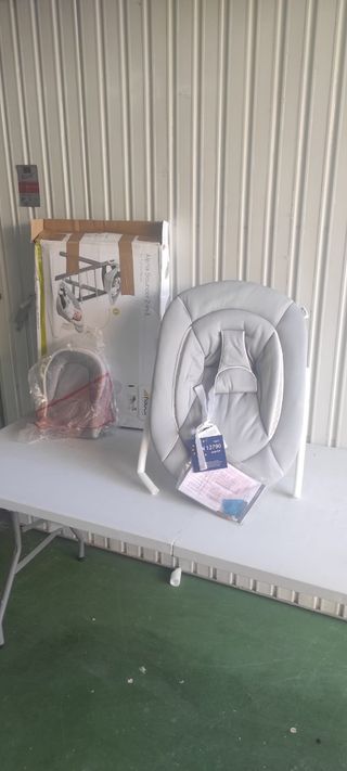 Hauck Alpha 2 en 1 Hamaca Trona.