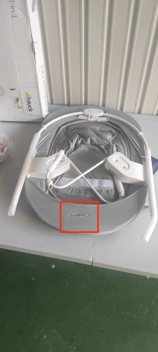 Hauck Alpha 2 en 1 Hamaca Trona.