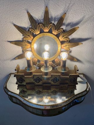 ANTIGUO APLIQUE DE PARED