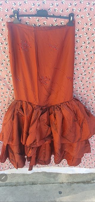 falda de sevillana flamenca gitana rociera campera