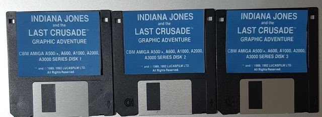 Amiga Monkey Island, Indiana Jones e Double Dragon