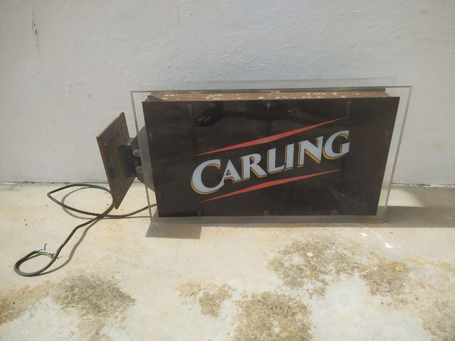 Cartel luminoso Carling