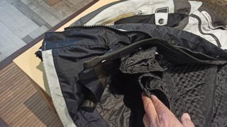 Chaqueta de moto tricapa IXS