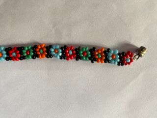 Pulsera / tobillera de colores nueva sin estrenar