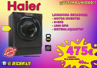 LAVADORA SECADORA HAIER