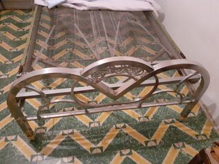 Cama niquelada antigua