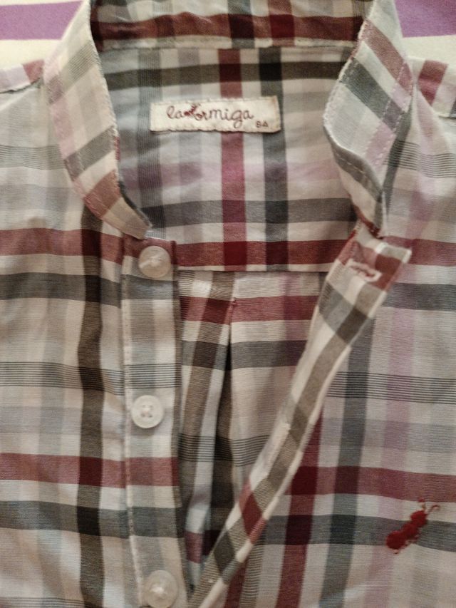 camisa niño talla 8