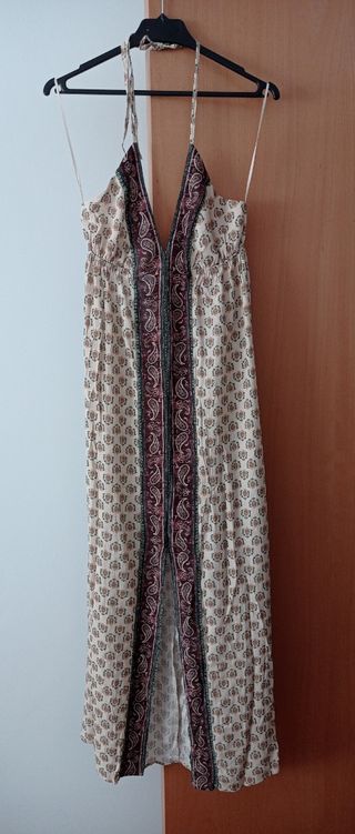 Vestido Largo Étnico Talla M