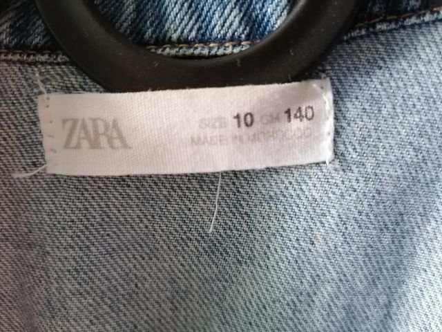 Vestido vaquero niña