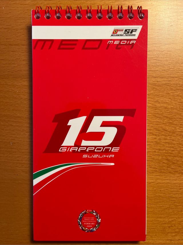 Media Book Scuderia Ferrari Giappone 2009