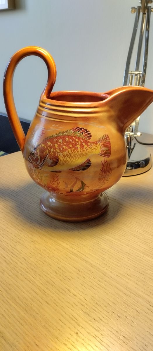 Caraffa terracotta vintage Isola D'Elba