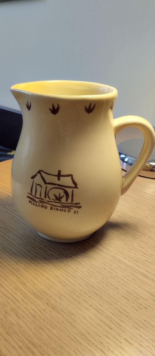 Caraffa Mulino bianco 1981