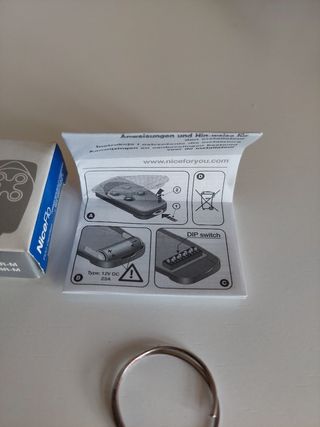 Mando de garaje marca Nice modelo Fly