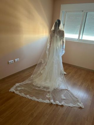 vestido y velo