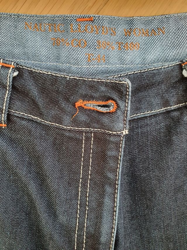 Vaquero recto 5 bolsillos Talla 44 El Corte Ingles