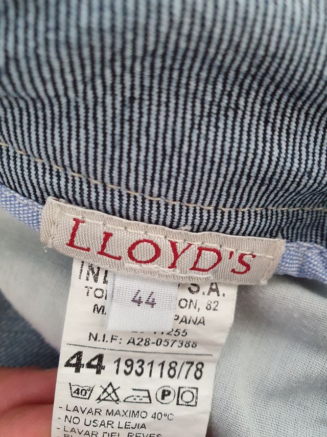 Vaquero recto 5 bolsillos Talla 44 El Corte Ingles