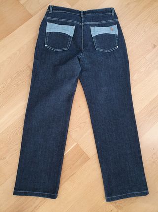 Vaquero recto 5 bolsillos Talla 44 El Corte Ingles