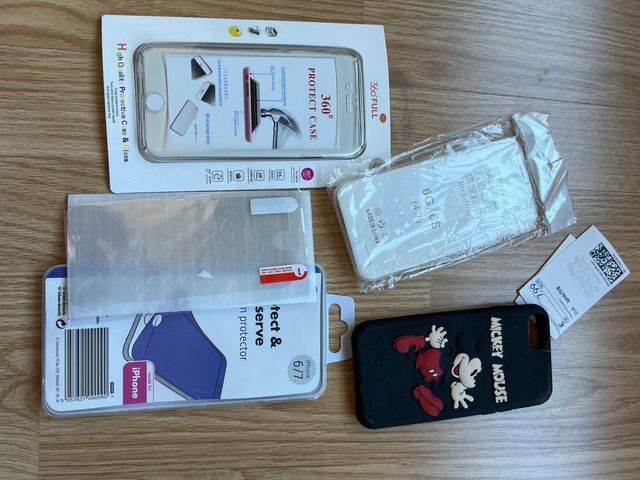 Fundas y protectores pantalla iPhone 6/6S