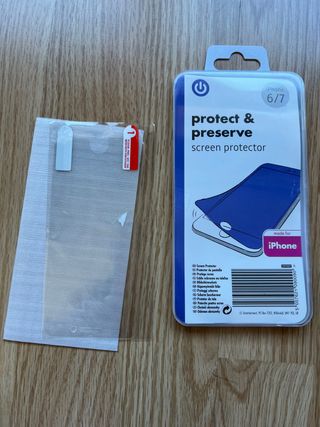 Fundas y protectores pantalla iPhone 6/6S