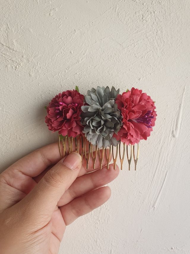 Conjunto turquesa fucsia y buganvilla empolvado