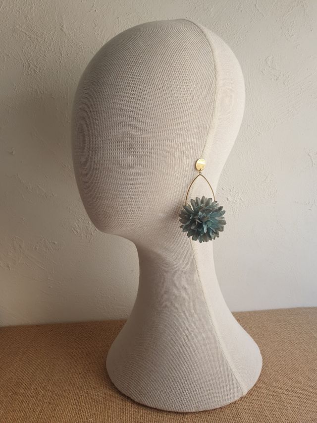 Conjunto turquesa fucsia y buganvilla empolvado