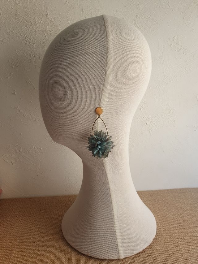 Conjunto turquesa fucsia y buganvilla empolvado