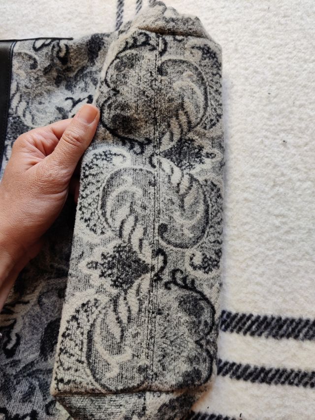 Bolso de tela y polipiel Misako