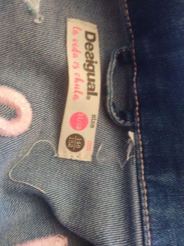 Chaqueta vaquera Desigual niña