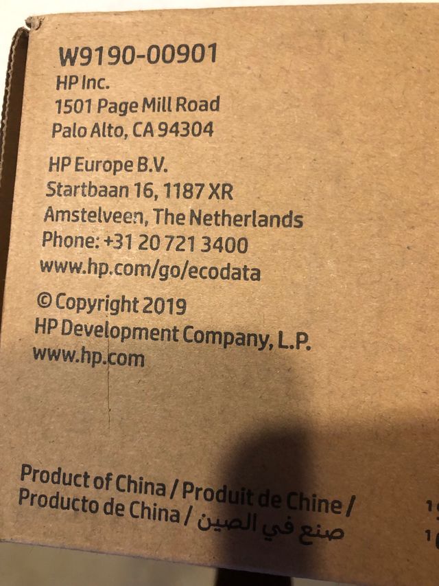 Toner nero per fotocopiatore ho