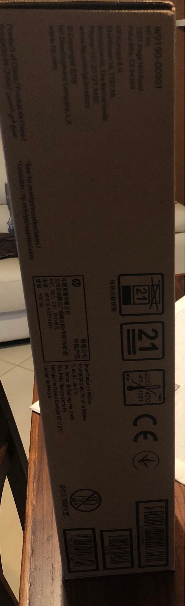 Toner nero per fotocopiatore ho