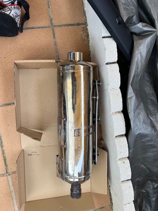 Tubo de Escape Gilera 500 Focus y Piaggio